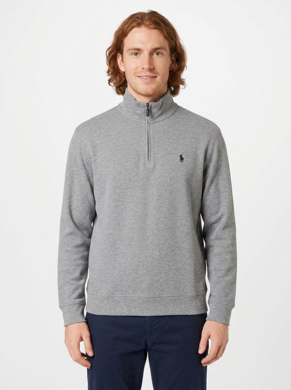 Polo Ralph Lauren 1/4 Zip Mock Neck Pullover Sweatshirt Men Tall Size 3XLT